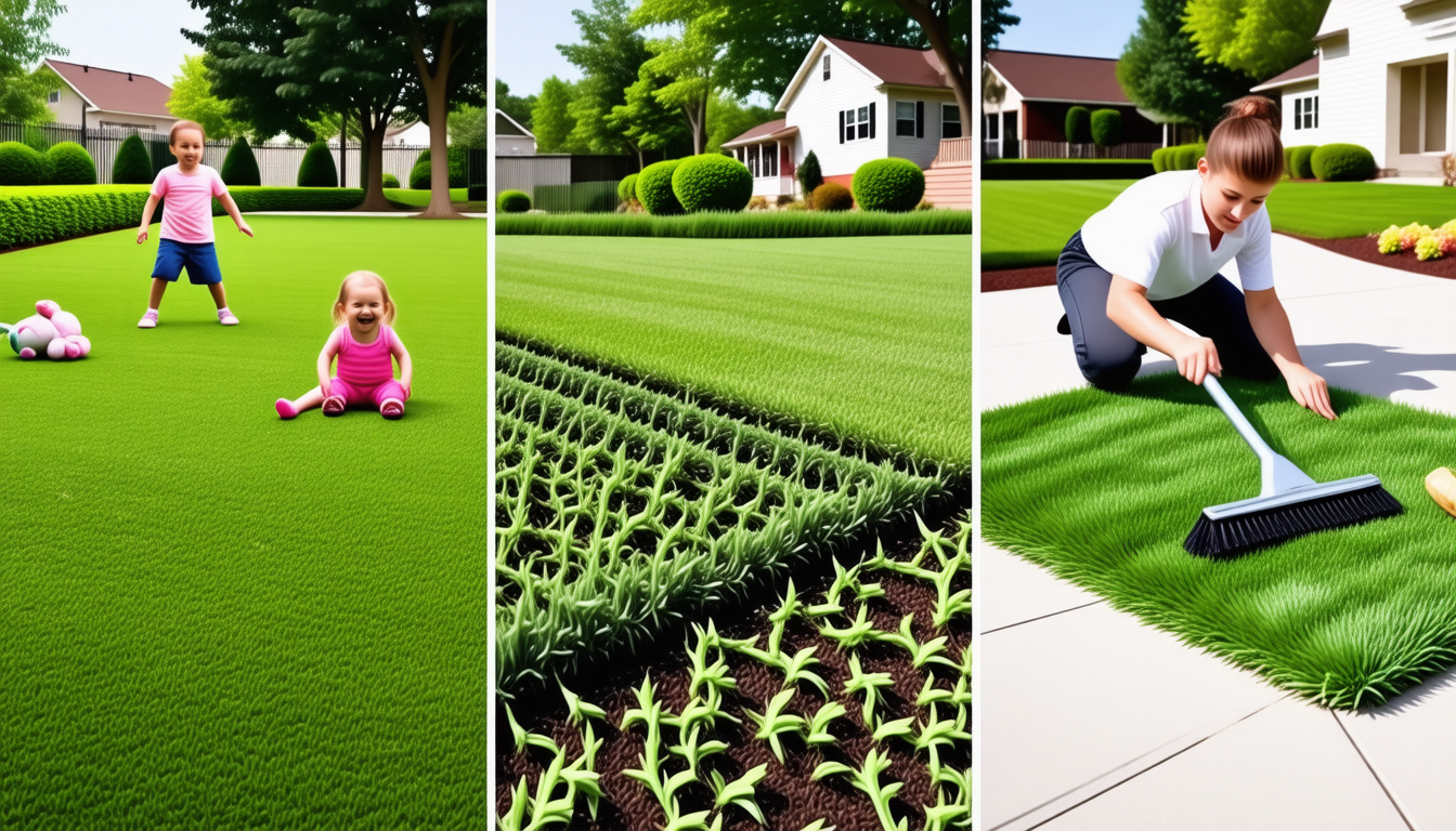 découvrez les avantages et inconvénients du gazon artificiel ainsi que des conseils d'entretien pour maintenir un espace extérieur esthétique et fonctionnel. informez-vous pour faire le meilleur choix pour votre jardin.