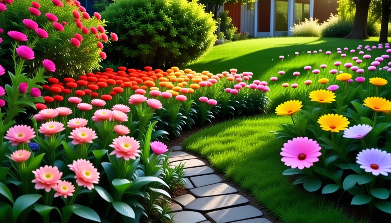 découvrez le jardin arc-en-ciel, un véritable festival de couleurs où chaque fleur s'épanouit en un dégradé harmonieux. plongez dans un monde de beauté florale et laissez-vous envoûter par la magie des teintes qui se mêlent et s'entrechoquent.