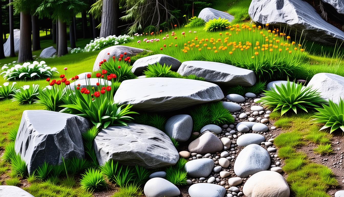 découvrez l'harmonie parfaite entre bois chaleureux, rocailles naturelles et fleurs alpines éblouissantes dans notre jardin-chalet. un espace unique où la nature et le design se rencontrent pour créer un havre de paix enchanteur.