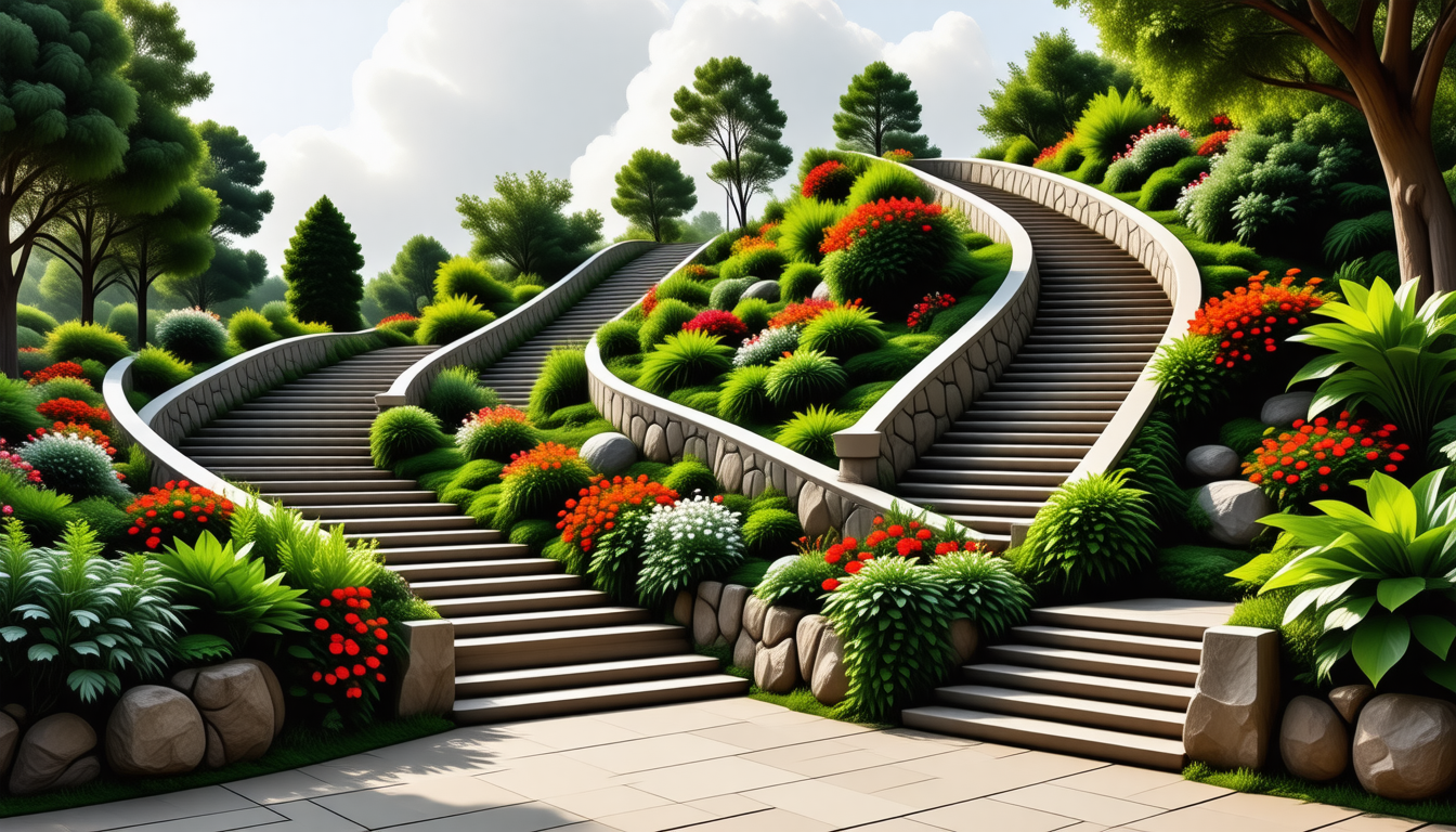 découvrez comment rendre votre jardin unique avec le jeu des niveaux : terrasses élégantes, escaliers fonctionnels et murs de soutènement stylés. transformez votre espace extérieur en un véritable havre de paix tout en alliant esthétisme et praticité.