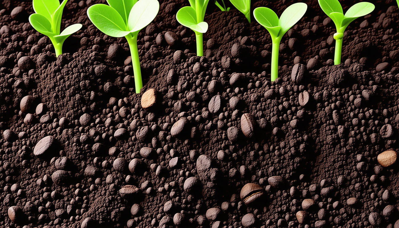 découvrez comment utiliser le marc de café pour ajuster légèrement l'acidité de votre sol et améliorer la santé de vos plantes.