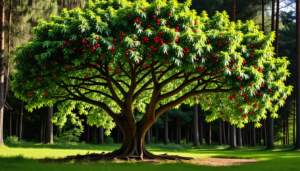 Le merisier : cerisier sauvage aux fruits et bois appréciés Le merisier, également connu sous le nom de cerisier des oiseaux ou Prunus avium, est un arbre fruitier élégant qui incarne la beauté de la nature sauvage. Présent dans de […]