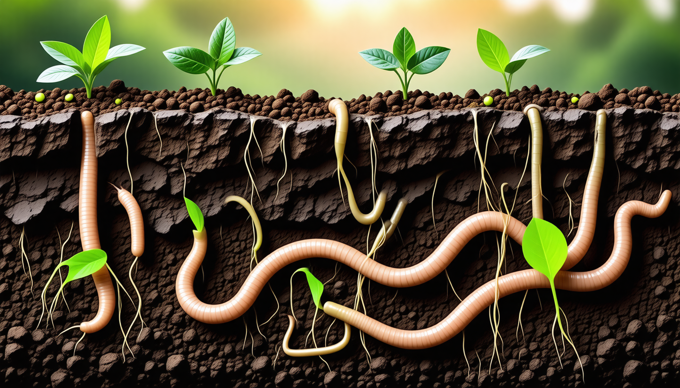 découvrez comment les vers de terre jouent un rôle crucial dans la fertilité du sol, en améliorant sa structure, en favorisant l'aération et en enrichissant les nutriments nécessaires à la croissance des plantes. apprenez pourquoi ces petits organismes sont indispensables à un écosystème sain et productif.