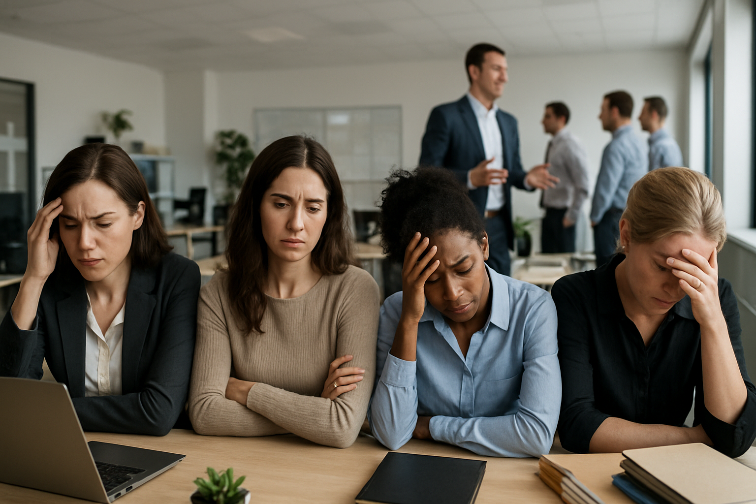 découvrez les résultats alarmants d'une étude révélant que plus de 90 % des femmes ont été confrontées au sexisme au travail. cette méta description explore les implications de ce phénomène et met en lumière l'urgence d'agir pour garantir un environnement professionnel équitable.