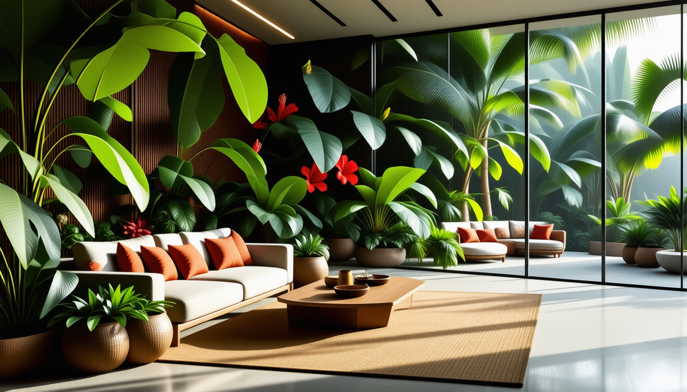 découvrez comment le style tropical se réinvente avec des plantes exotiques et un mobilier contemporain. transformez votre intérieur en un havre de paix, mêlant nature et modernité pour créer une atmosphère unique et inspirante.