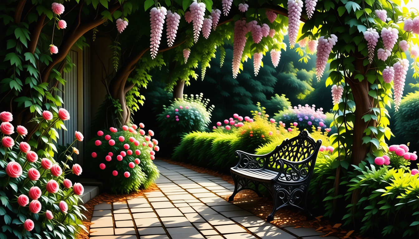 découvrez l'élégance intemporelle du jardin à l'anglaise, où le mélange libre et romantique des plantes crée une harmonie parfaite. plongez dans un univers enchanteur où la nature révèle toute sa beauté avec des floraisons exubérantes et une ambiance sereine, idéale pour s'évader et se ressourcer.