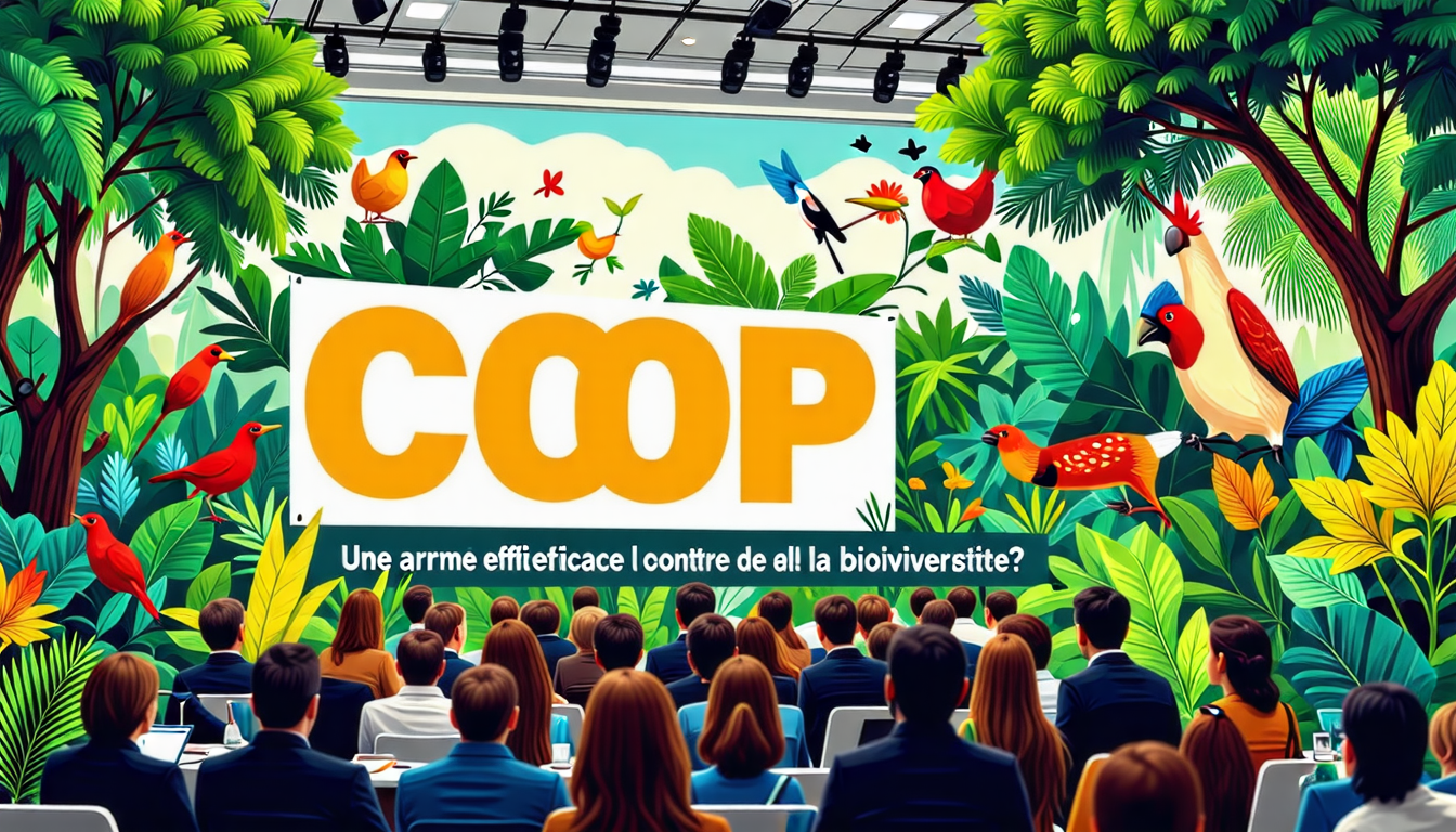découvrez comment les conférences des parties (cop) pourraient constituer une réponse stratégique face à la crise de la biodiversité. analyse des enjeux, des engagements internationaux et des actions concrètes pour préserver notre écosystème.