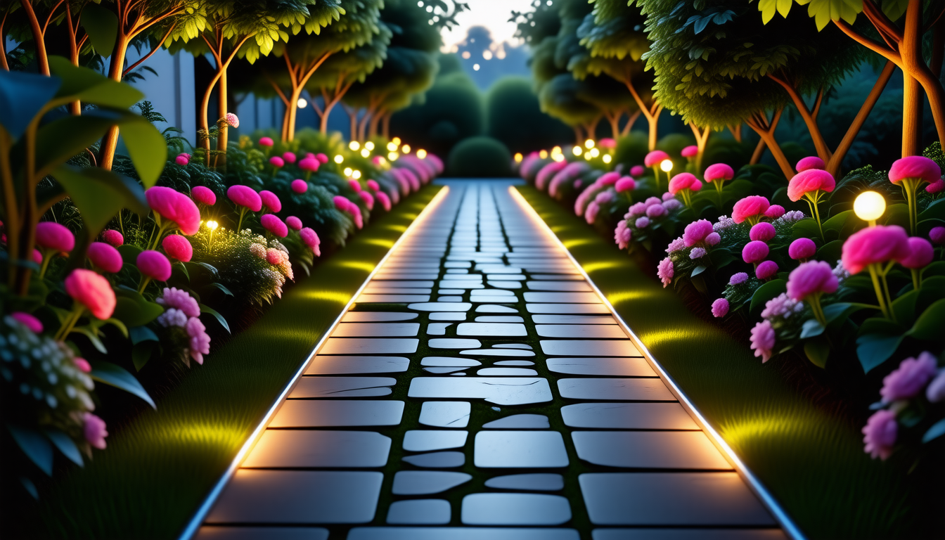 découvrez comment les bordures lumineuses subliment vos allées et chemins avec élégance, alliant sécurité et esthétique dans votre jardin. apportez une touche moderne à votre extérieur tout en améliorant la visibilité nocturne.