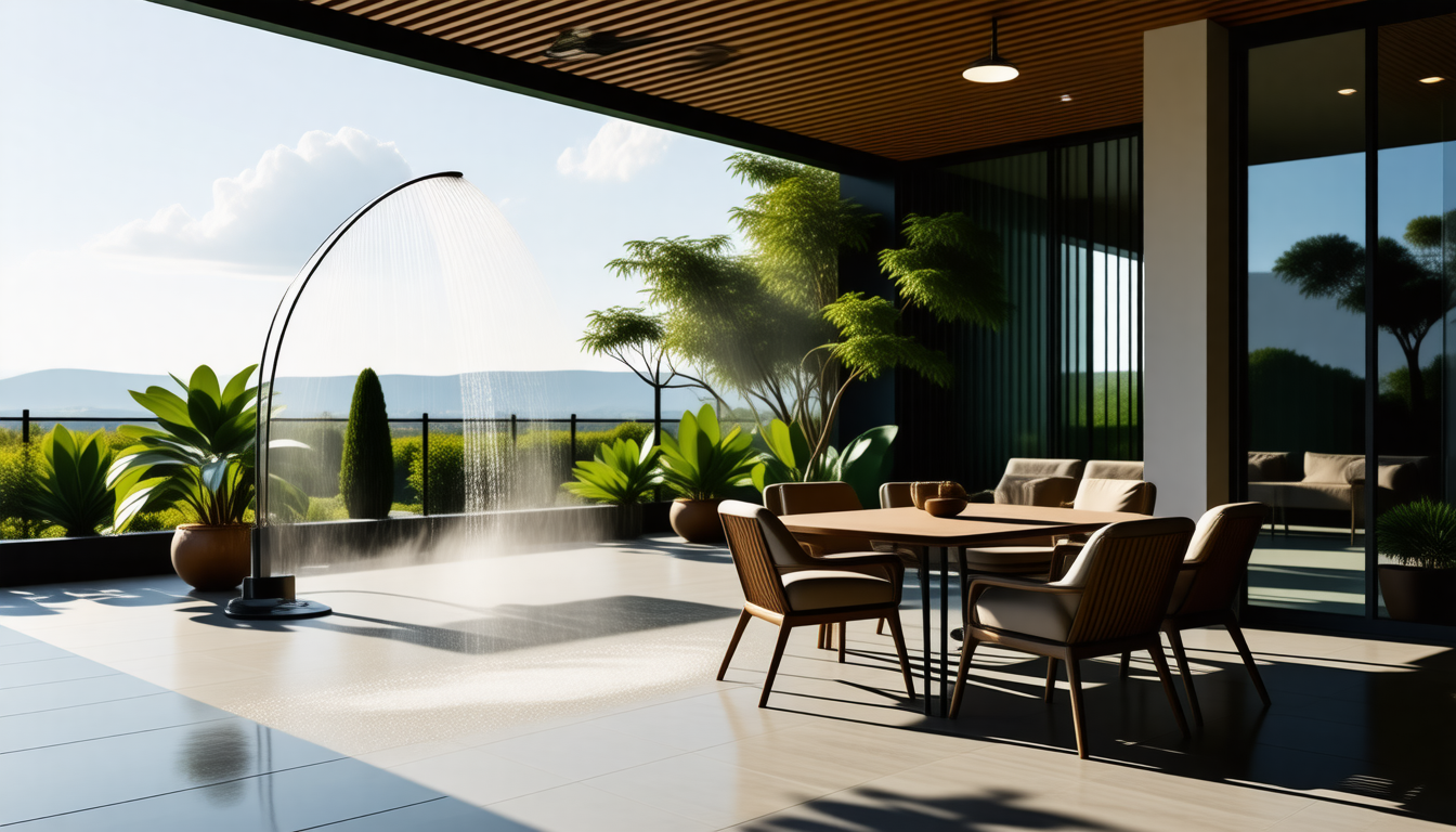 découvrez comment les brumisateurs automatiques peuvent transformer votre terrasse en un oasis de fraîcheur pendant les chaudes journées d'été. profitez d'un confort optimal grâce à ces systèmes innovants qui humidifient l'air et vous protègent des températures élevées.