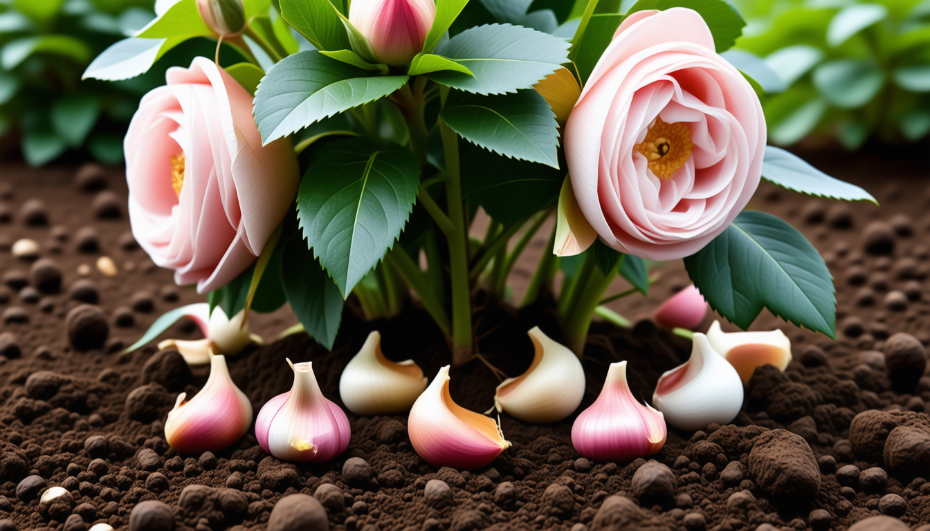 découvrez comment planter des gousses d'ail au pied des rosiers pour protéger vos plantes des maladies et favoriser une croissance saine et naturelle.