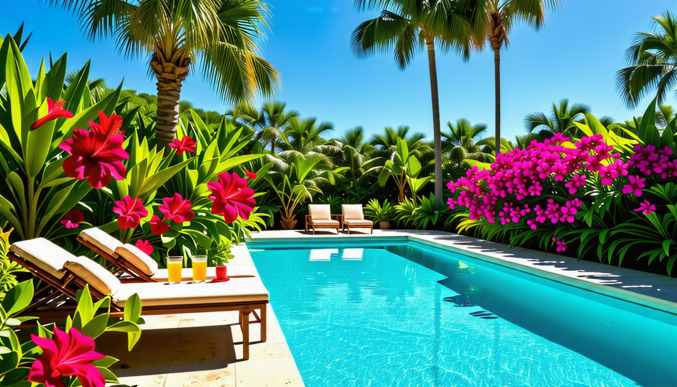 découvrez les meilleures plantes à choisir pour embellir votre jardin de bord de piscine. créez un espace relaxant et esthétique avec des espèces adaptées qui résistent à l'humidité et aux éclaboussures. transformez votre extérieur en un véritable havre de paix.