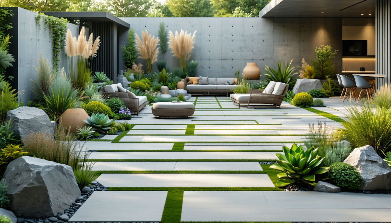 découvrez notre sélection des meilleures plantes pour créer un jardin contemporain élégant. optez pour des teintes neutres qui s'harmonisent avec votre espace. transformez votre extérieur en un havre de paix moderne.