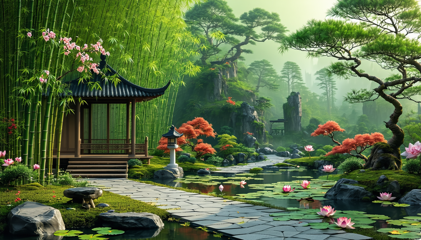 découvrez les meilleures plantes pour créer un jardin d'inspiration asiatique. transformez votre espace extérieur en un havre de paix avec des espèces exotiques et des agencements harmonieux, alliant esthétisme et sérénité.