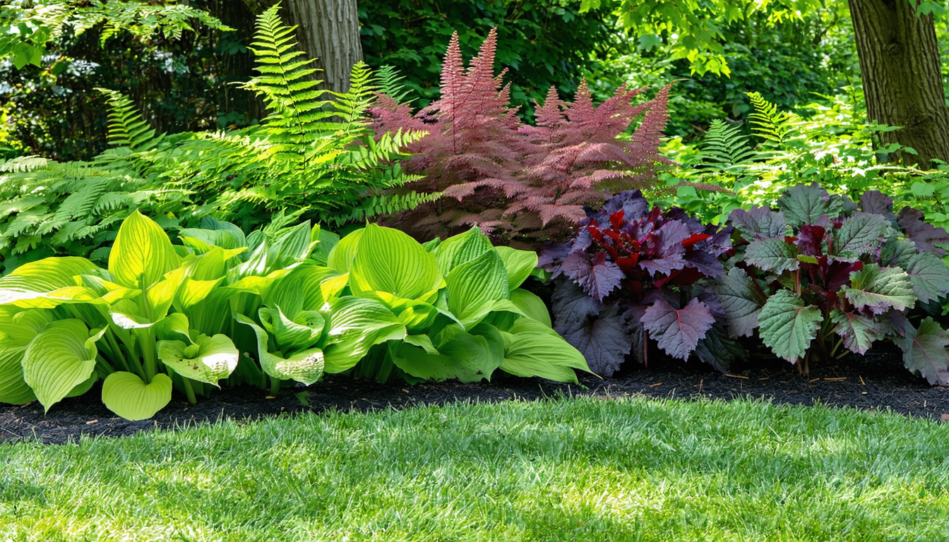 découvrez notre sélection des meilleures plantes pour embellir votre jardin d'ombre avec des feuilles colorées. apportez une touche de vitalité et de beauté à vos espaces ombragés grâce à ces variétés uniques qui égayeront votre extérieur tout en s’épanouissant dans des conditions de faible luminosité.