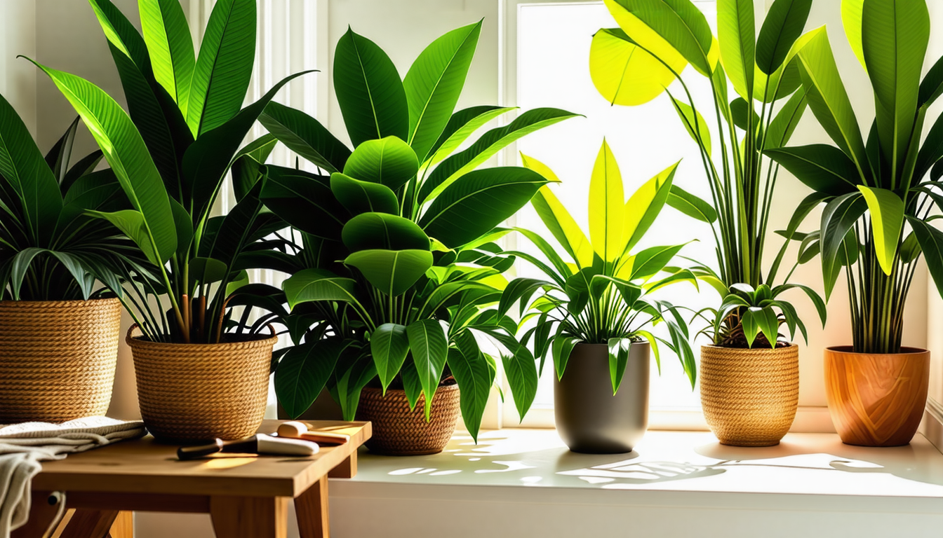 découvrez les meilleures plantes pour créer un jardin tropical en intérieur, alliant esthétique et facilité d'entretien. transformez votre espace de vie en un véritable havre de paix verdoyant grâce à notre sélection de plantes exotiques qui prospèrent en intérieur.