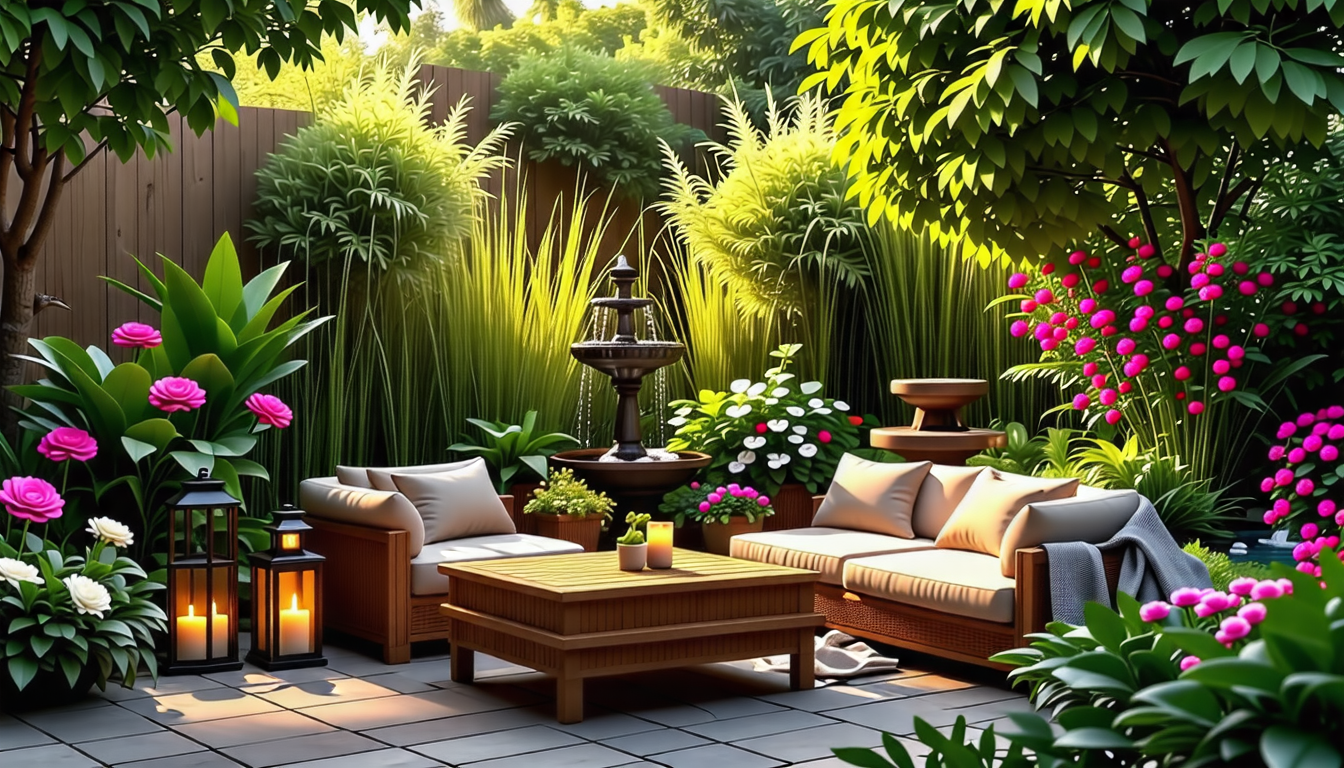 découvrez les meilleures solutions pour transformer votre jardin en un véritable coin détente. aménagement paysager, mobilier extérieur et astuces pratiques pour créer un espace relaxant et accueillant. profitez de votre extérieur tout en alliant confort et esthétisme.