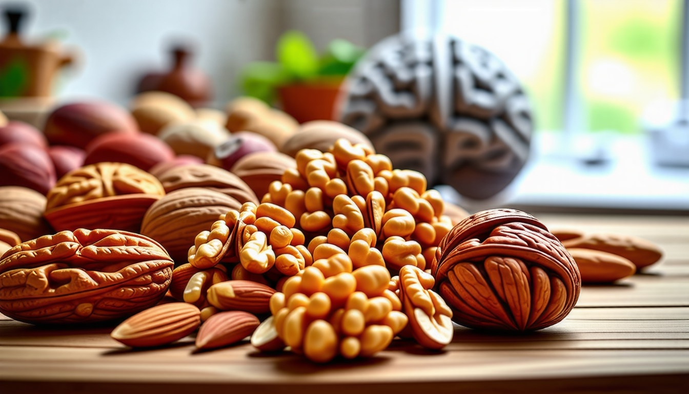découvrez comment les noix peuvent devenir votre super-aliment préféré pour stimuler votre santé cérébrale. riches en nutriments essentiels, elles améliorent la mémoire, favorisent la concentration et soutiennent le bien-être mental. intégrez ces petites merveilles à votre alimentation et boostez votre cerveau naturellement!