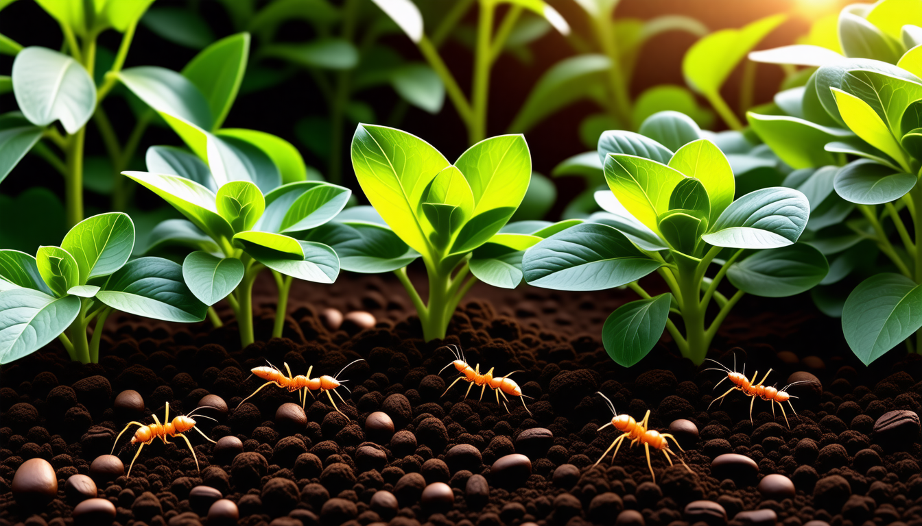 découvrez comment le marc de café peut enrichir votre jardin en tant qu'engrais naturel et répulsif efficace contre les nuisibles.