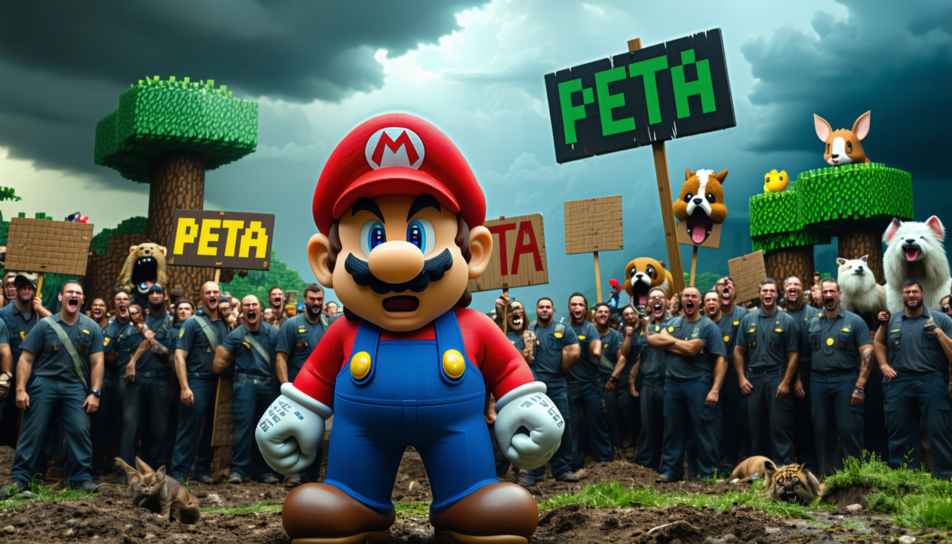 découvrez pourquoi l'association de défense des animaux peta s’attaque à nintendo et les motifs de leur colère envers le célèbre éditeur de jeux vidéo.