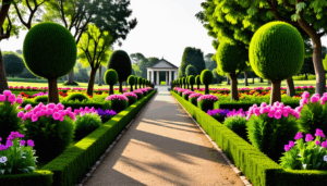 Le jardin à la française, un symbole intemporel de l’élégance et de l’harmonie, fascine par ses lignes précises et son agencement soigneusement réfléchi. Dans cet univers où chaque élément est pensé pour s’intégrer parfaitement, la symétrie et la circulation se […]