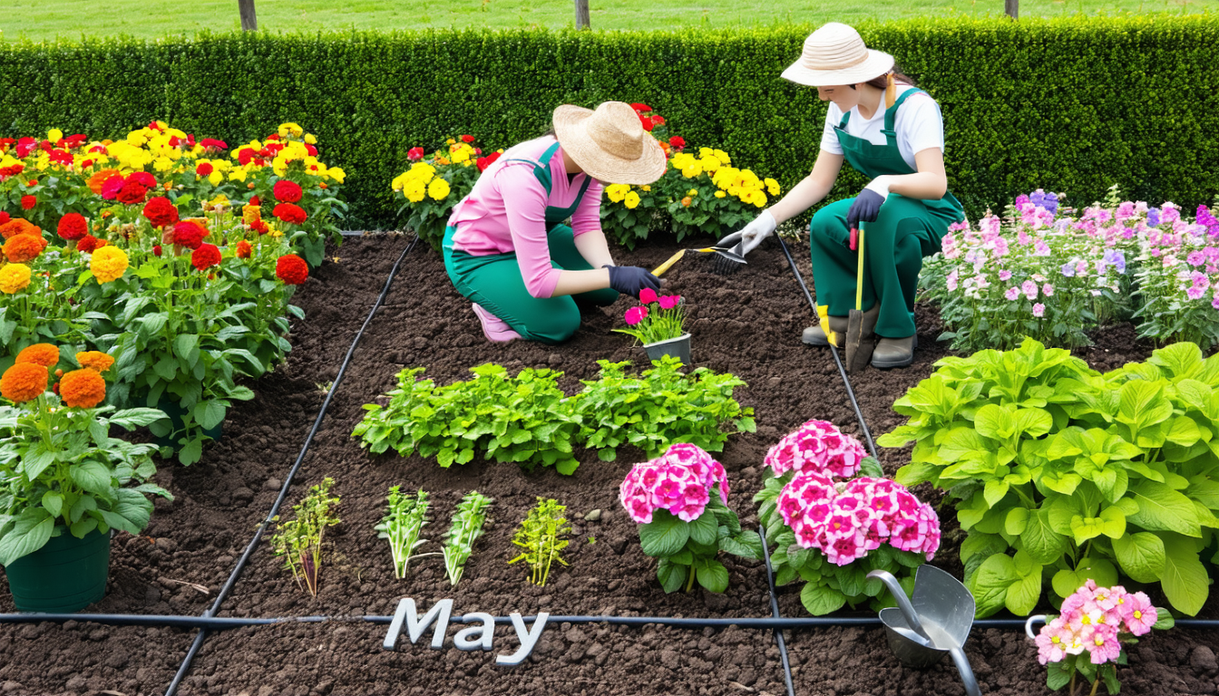 découvrez les trois tâches essentielles à réaliser au jardin en mai pour garantir une croissance saine de vos plantes. entre semis, entretien et arrosage, apprenez les gestes clés pour profiter d'un jardin fleuri et productif tout au long de la saison.