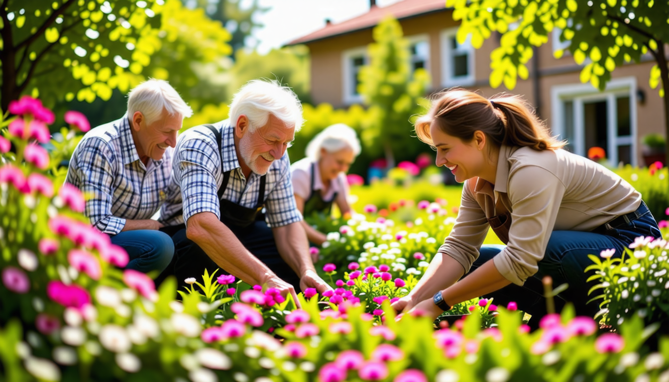 découvrez comment l'initiative 'aktion wühlmaus' redonne vie au jardin de l'ehpad de horbach grâce à l'engagement précieux de bénévoles, favorisant le bien-être des résidents et le lien social dans la communauté.