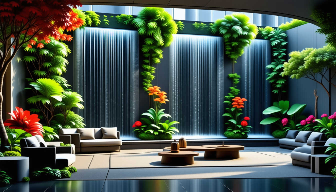 découvrez comment transformer votre jardin urbain en un espace apaisant et esthétique grâce à un mur d'eau ou une cascade verticale. plongez dans l'harmonie des sons et des visuels aquatiques pour sublimer votre environnement extérieur.