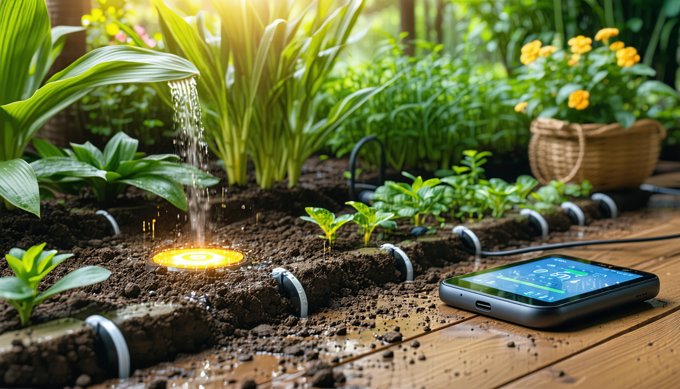 découvrez comment optimiser votre jardin avec un arrosage connecté. grâce à des capteurs d'humidité, apprenez à réguler l'arrosage de vos plantes automatiquement, économisant ainsi de l'eau tout en garantissant leur santé. transformez votre espace vert en un oasis connecté.