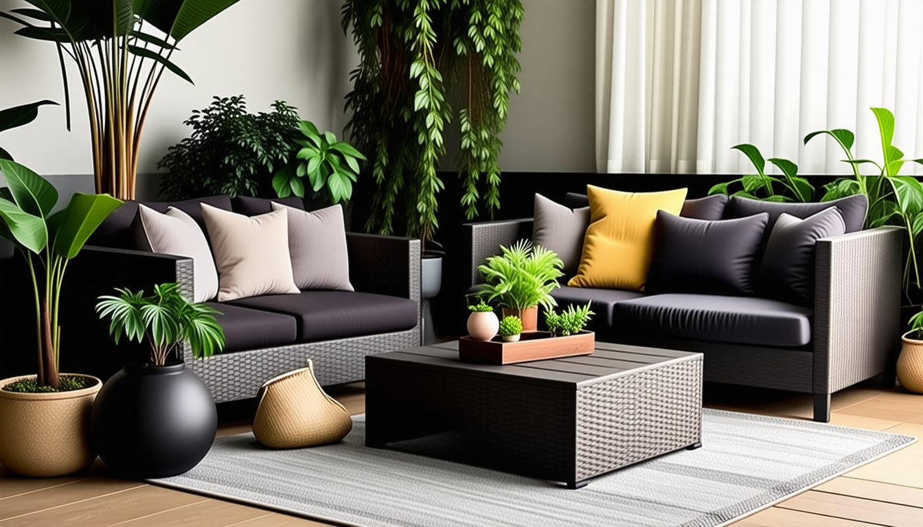 transformez votre petit patio en un espace accueillant et esthétique avec des éléments de décor suspendus. découvrez nos conseils et astuces pour maximiser l'impact visuel de votre espace extérieur tout en optimisant l'utilisation d'un espace réduit.