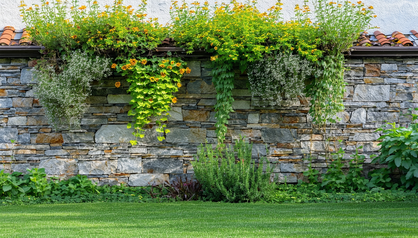découvrez comment sécuriser un vieux mur en pierre tout en apportant une touche de verdure grâce à des plantes retombantes. apprenez les techniques de mise en sécurité et d'aménagement paysager pour allier esthétique et protection durable.