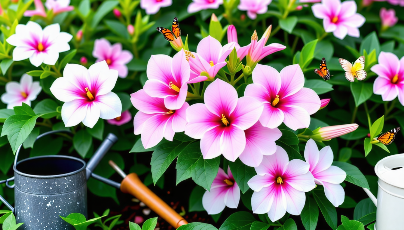 découvrez l'importance d'un entretien régulier pour votre dipladenia afin d'assurer une floraison éblouissante l'année suivante. ne laissez pas votre plante souffrir, suivez nos conseils pratiques pour en prendre soin et profiter d'un jardin resplendissant.