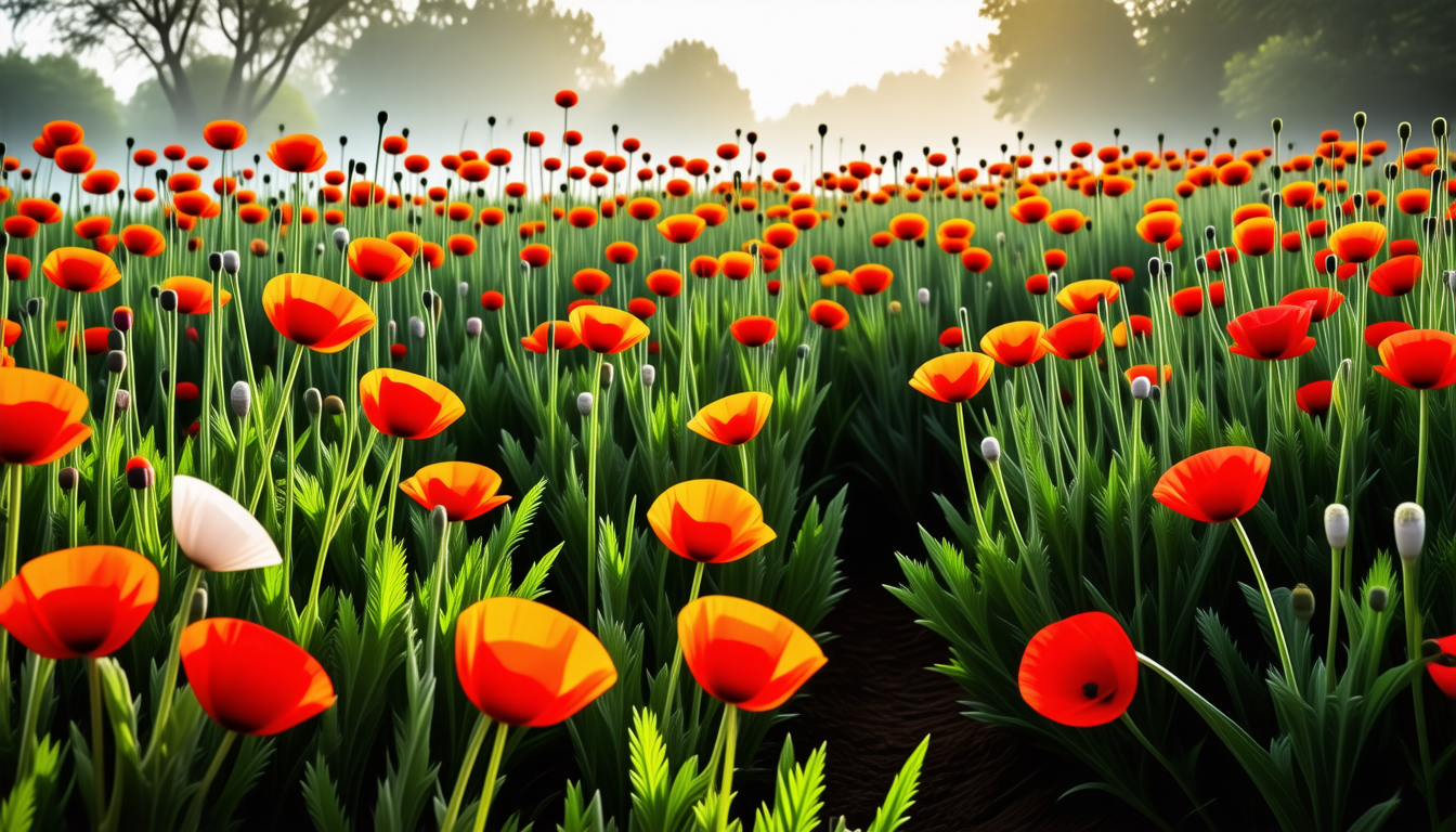 découvrez comment le pavot symbolise la créativité et stimule l'imaginaire, un voyage poétique entre nature et inspiration.