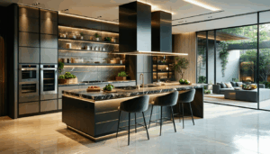 Dans le monde de la cuisine moderne, l’aménagement d’un îlot central s’impose comme une innovation majeure qui métamorphose radicalement l’espace culinaire. Ce meuble polyvalent dépasse largement sa fonction initiale pour devenir le cœur vibrant de votre cuisine, mêlant esthétisme et […]