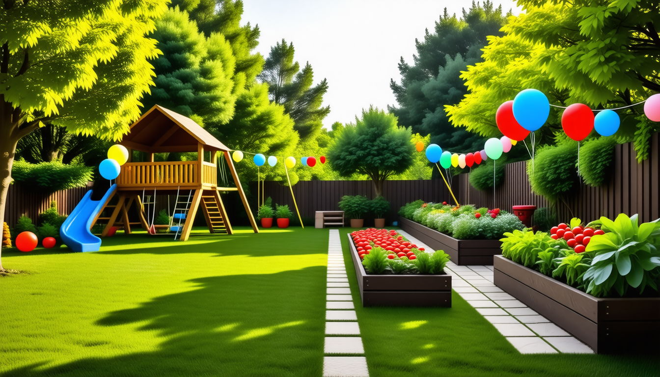 découvrez comment transformer votre jardin en un espace de jeux convivial et un potager familial. conseils pratiques, idées d’aménagement et astuces pour s’amuser et cultiver en famille !