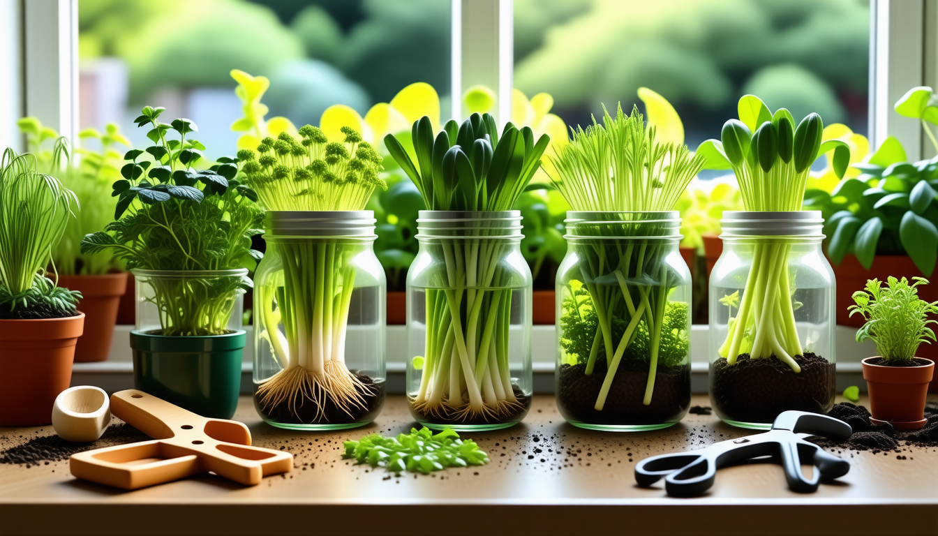 découvrez comment réaliser vos propres plants à partir de boutures d'oignons, poireaux et autres légumes. apprenez des techniques simples et efficaces pour cultiver vos propres plantes à la maison et profiter d'une récolte maison savoureuse et économique.