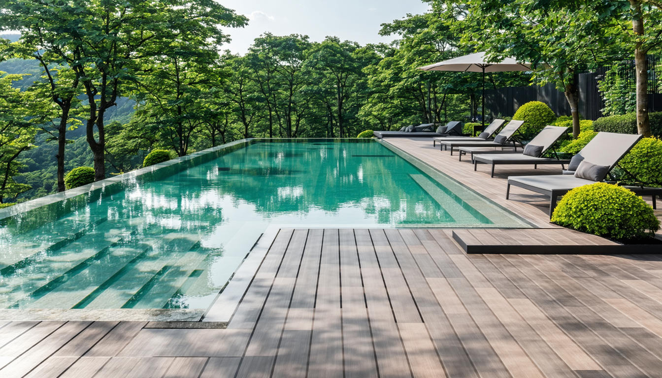découvrez comment créer une terrasse en composite autour de votre piscine sans échardes. suivez nos conseils pratiques pour un aménagement esthétique et sécurisé qui sublimera votre espace extérieur.