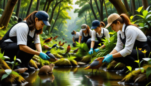 La réintroduction des espèces locales menacées est un enjeu crucial pour la préservation de la biodiversité. Définie comme le processus de remise en liberté d’animaux ou de plantes disparus ou en danger dans leur habitat naturel, elle représente un arc-en-ciel […]