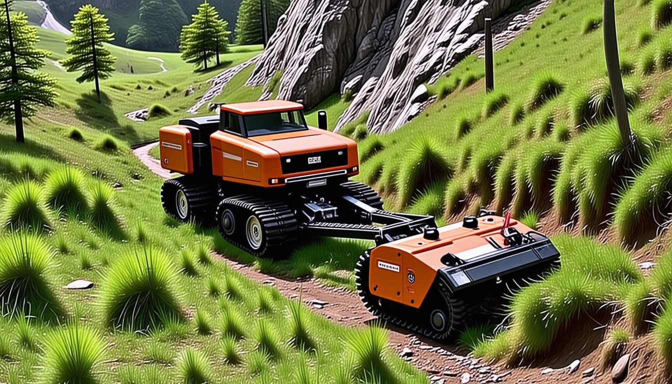 découvrez les robots de débroussaillage spécialement conçus pour entretenir les terrains en forte pente. alliez performance et sécurité grâce à ces équipements innovants qui facilitent le débroussaillage tout en préservant l'intégrité de vos espaces naturels.