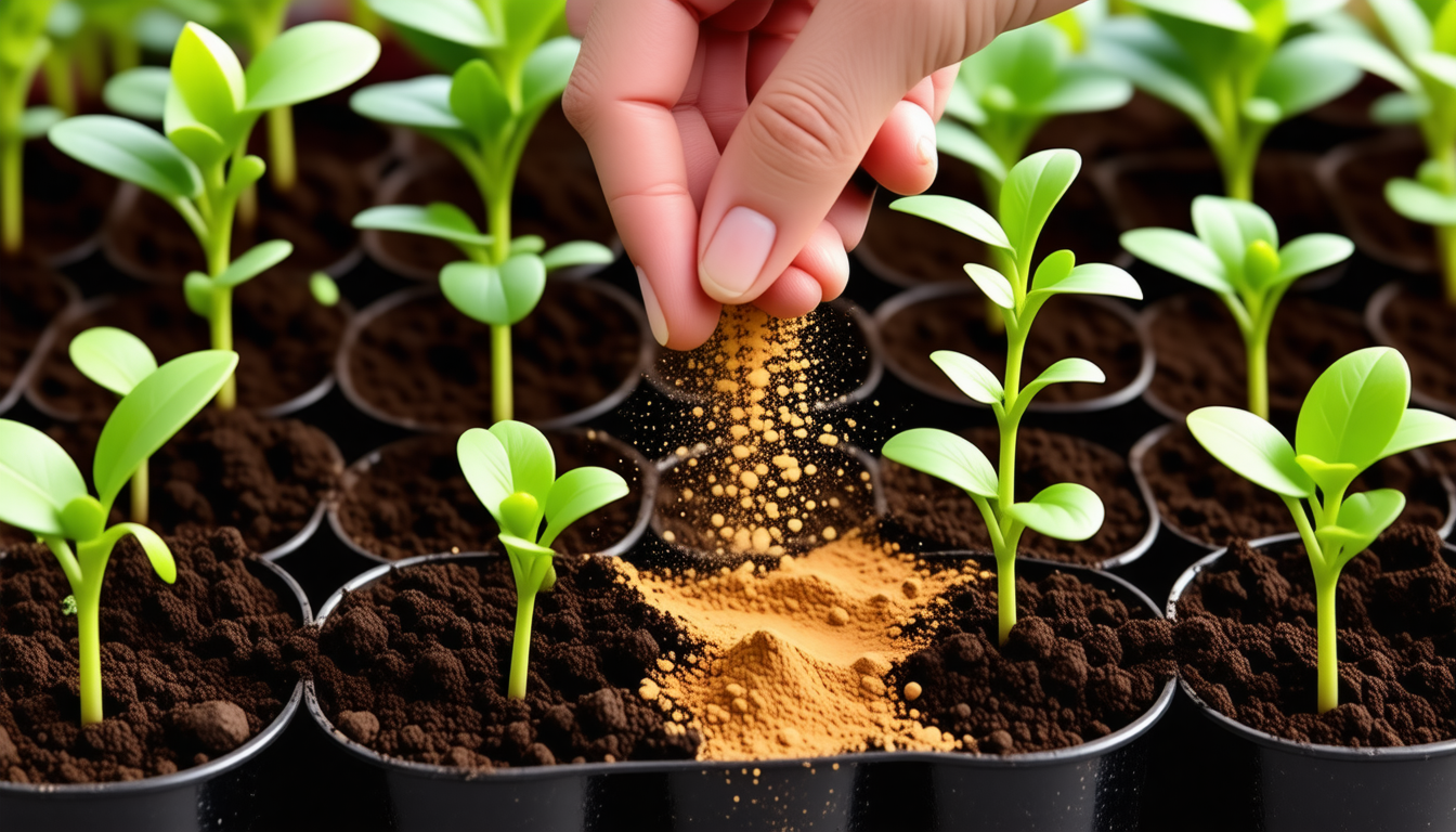 découvrez comment saupoudrer de la cannelle sur vos semis pour prévenir la fonte des semis et favoriser une croissance saine de vos plantes.