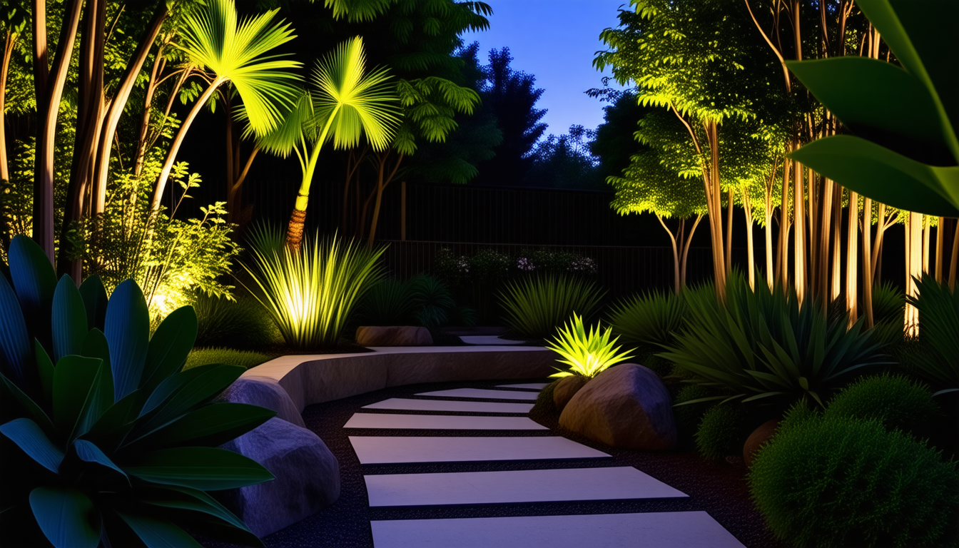 découvrez comment mettre en valeur vos massifs de fleurs la nuit avec des jeux de lumière subtils et artistiques. apprenez à sculpter la lumière pour créer une ambiance enchanteuse et transformer votre jardin en un véritable tableau nocturne.