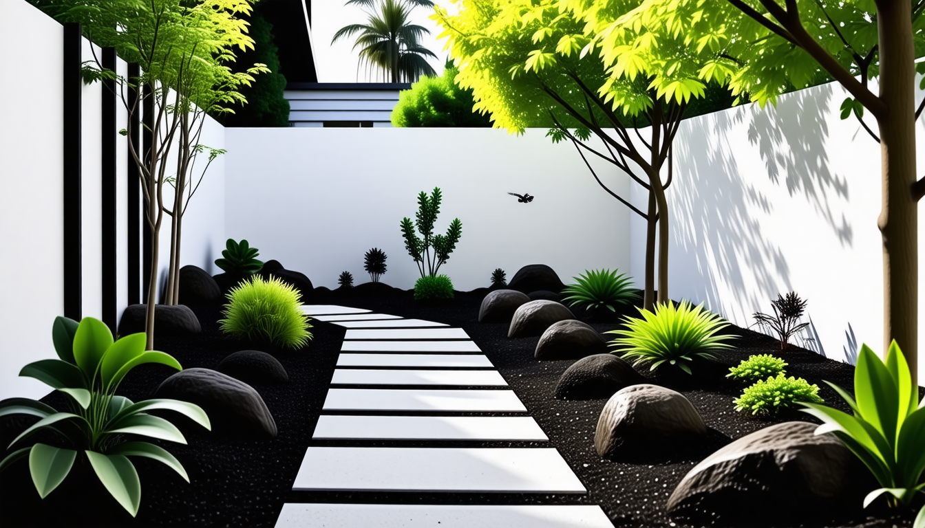 découvrez la tendance black & white pour l'extérieur, un duo chic qui allie élégance et modernité. apportez une touche stylée à votre patio, jardin ou balcon avec des décorations et meubles en noir et blanc qui créent une atmosphère raffinée et intemporelle.