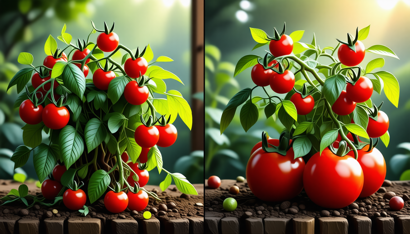 découvrez les différences essentielles entre la culture des tomates cerises et des tomates classiques. apprenez les techniques spécifiques pour maximiser votre récolte et choisissez la variété qui convient le mieux à votre jardin !