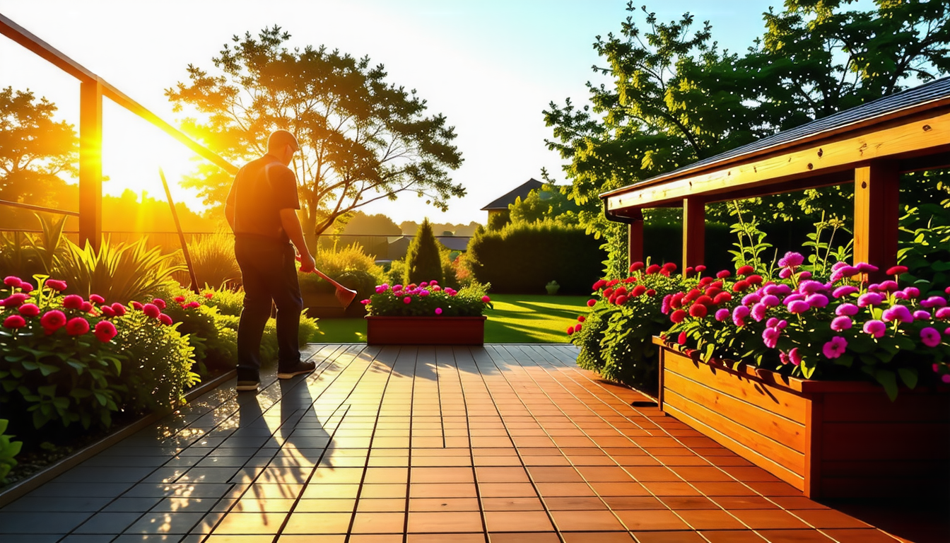 découvrez nos conseils pratiques pour entretenir votre terrasse en bois. apprenez les meilleures techniques de nettoyage, de protection et de maintenance pour prolonger la durée de vie de vos aménagements extérieurs et profiter pleinement de votre espace jardin.