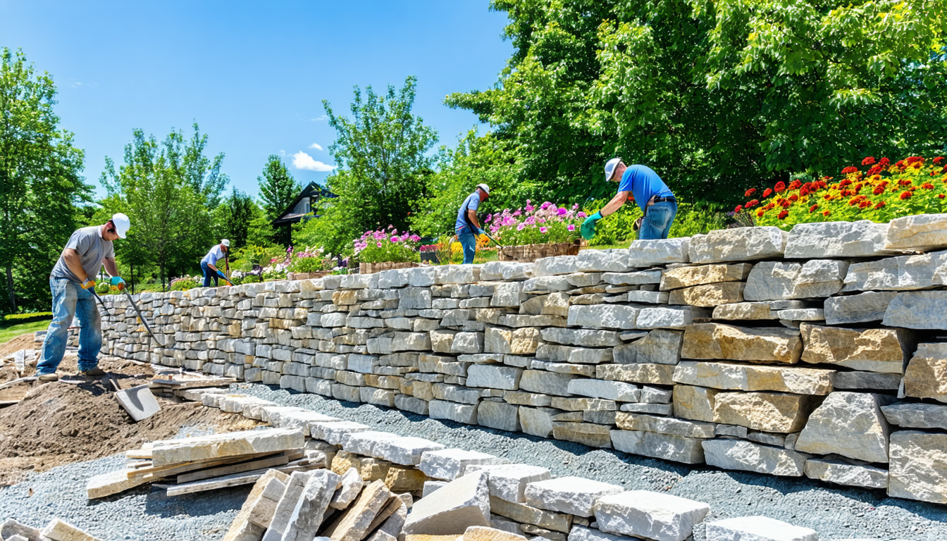 découvrez comment construire un mur en pierres naturelles grâce à nos conseils d'experts en travaux paysagers. apprenez les techniques essentielles, les matériaux nécessaires et les étapes clés pour réaliser un mur authentique qui embellira votre jardin.