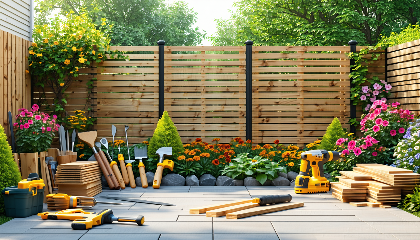 découvrez comment construire une clôture en bois pour garantir la sécurité de votre jardin. suivez nos conseils pratiques et étapes essentielles pour des travaux paysagers réussis et une clôture solide et esthétique.