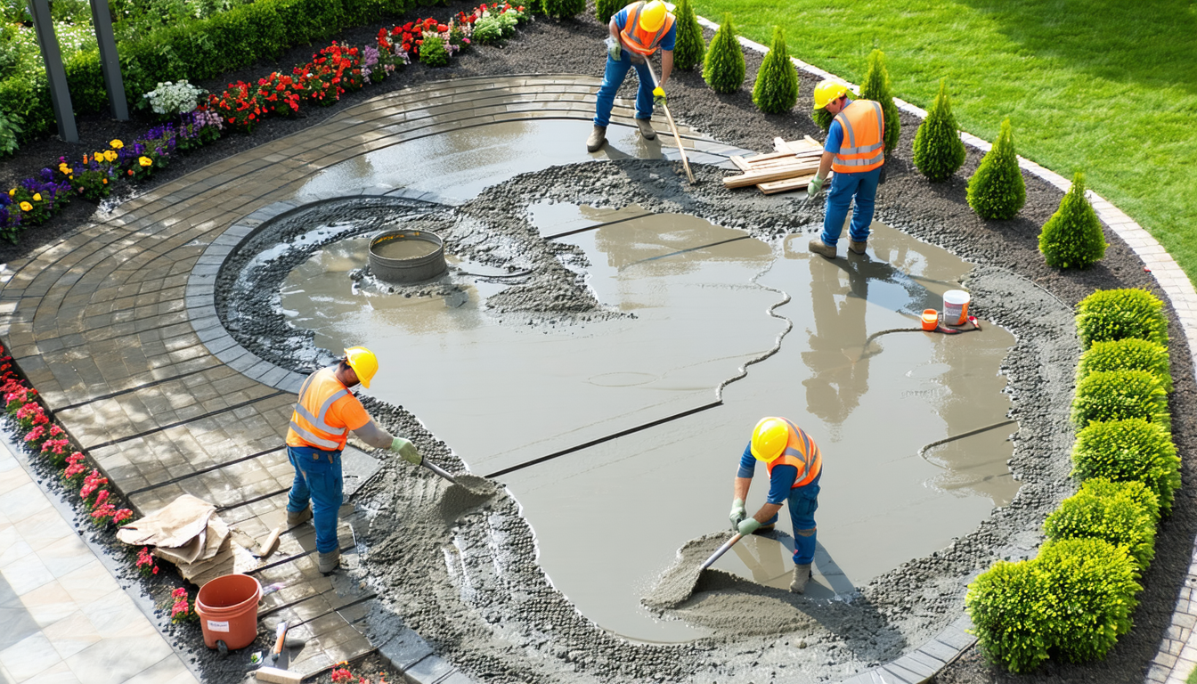 découvrez notre guide complet sur la construction d'une terrasse en béton décoratif. apprenez les étapes essentielles, les matériaux nécessaires et des astuces professionnelles pour embellir votre espace extérieur avec des travaux paysagers réussis.