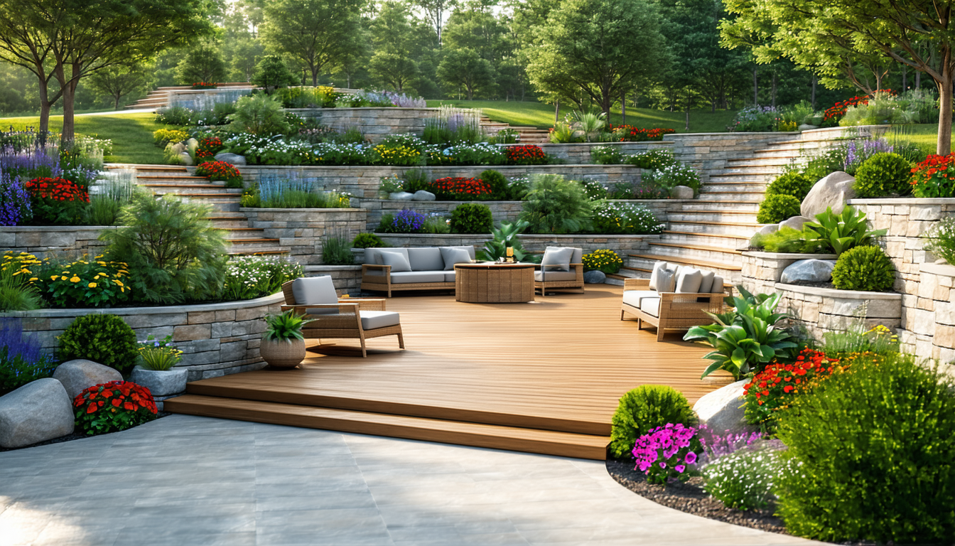 découvrez nos conseils pour réaliser des travaux paysagers et construire une terrasse sur une pente. optimisez votre espace extérieur avec des techniques adaptées et des astuces pratiques pour allier esthétique et fonctionnalité.