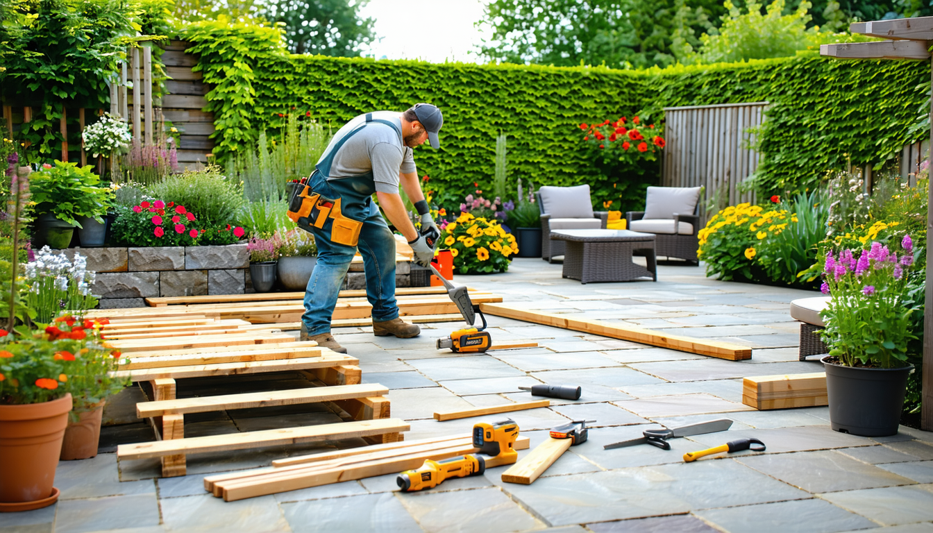 découvrez comment construire une terrasse surélevée pour optimiser votre espace extérieur. nos conseils pratiques et astuces de travaux paysagers vous aideront à créer un espace fonctionnel et esthétique, tout en valorisant votre jardin.