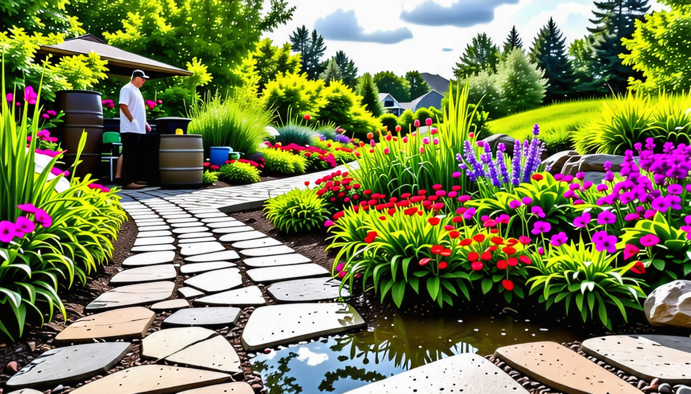 découvrez des conseils pratiques pour gérer efficacement les eaux pluviales dans votre jardin grâce à des solutions paysagères adaptées. apprenez à améliorer l'esthétique de vos espaces extérieurs tout en préservant l'environnement.