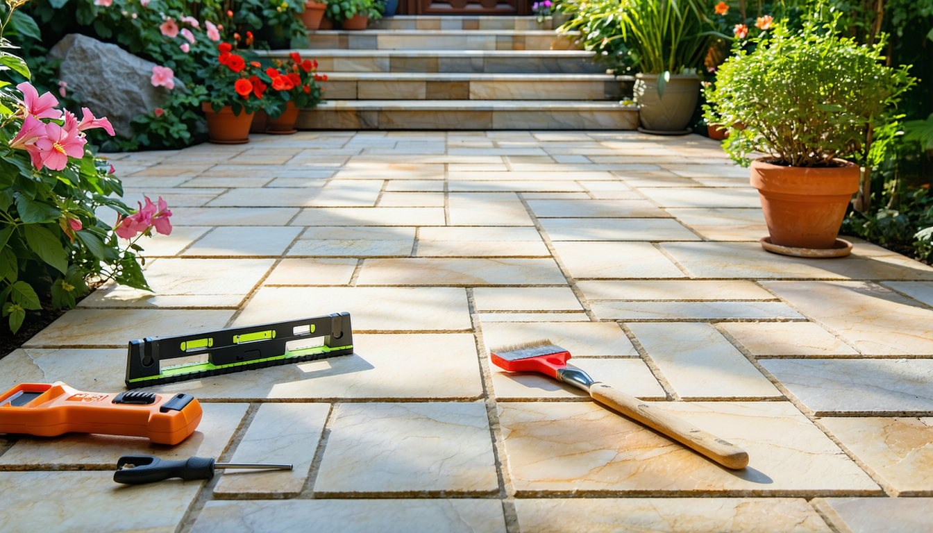 découvrez nos conseils experts pour poser des dalles en grès et transformer votre terrasse en un espace chic et élégant. suivez notre guide étape par étape pour réussir vos travaux paysagers et profiter d'un extérieur raffiné.